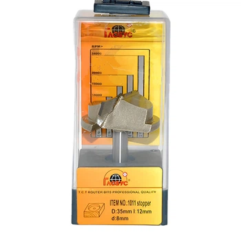 Фреза 1011 stopper D35 h12 d8 (для меблевої петлі)