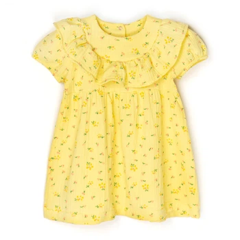 Платье для девочки Dexter`s с цветочкми flowers on yellow 86 см