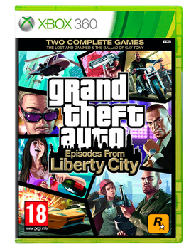 Гра Microsoft Xbox 360 Grand Theft Auto: Episodes from Liberty Англійська Версія Б/У