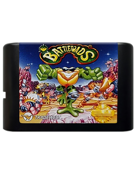 Игра RMC Mega Drive Battletoads Английская Версия