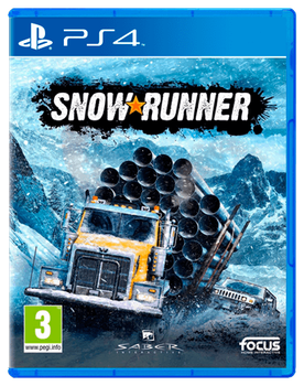 Игра Sony PlayStation 4 SnowRunner Русские Субтитры Б/У