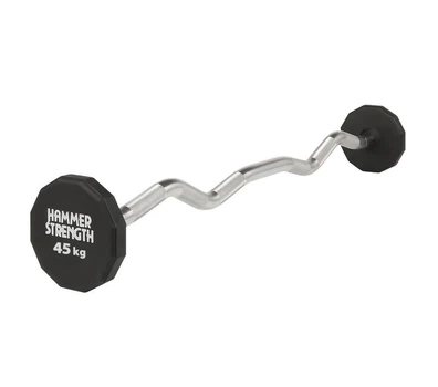 Штанга Hammer Strength 45 кг уретановая изогнутая FF45TPS
