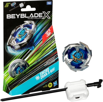 Набір Hasbro Beyblade X стартер Sword Dran з пусковою установкою G0175 (5010996257109)
