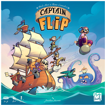 Gra planszowa Kaissa Kapitan Flip (wersja grecka) (5430003838259)