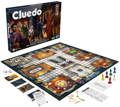 Gra planszowa Hasbro Cluedo klasyczna gra detektywistyczna (wersja grecka) (5010994207380)