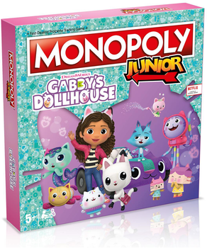 Gra planszowa Winning Moves Games Monopoly Junior Domek dla Lalek Gabby (wersja grecka) (5036905056038)