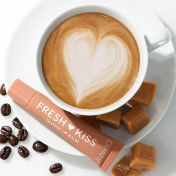 Пептидный бальзам для губ ColourPop "Caramel Latte" Fresh Kiss Glossy Balm