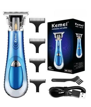 Машинка для стрижки волос, триммер для бритья Kemei KM 2297