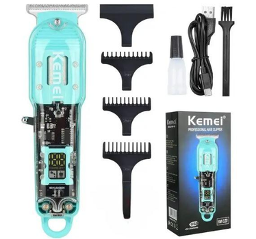 Машинка для стрижки триммер для бороды Kemei KM-1133