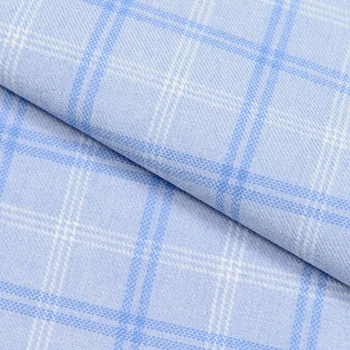 Ткань костюмная Коко сиренево-голубой (210г/м.кв150см пог.м) 166200