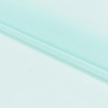 Ткань сетка стрейч светло-мятная (80г/м.кв150см пог.м) 159627