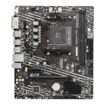 Материнская плата MSI A520M-A PRO (Socket AM4, Micro-ATX, HDMI+DVI)