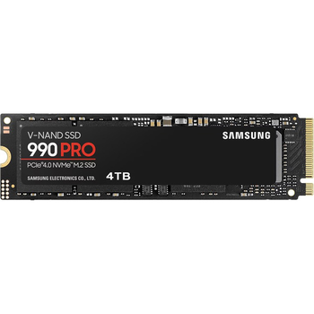 Накопитель SSD 4ТB Samsung 990 PRO M.2 2280 PCIe 4.0 x4 NVMe V-NAND MLC (MZ-V9P4T0BW) Store