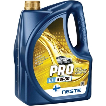Олива моторна Neste Pro 5W30 D1 (GM dexos1 Gen 3) синтетична 4л