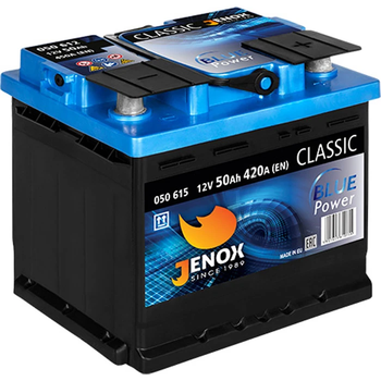 Аккумуляторная батарея JENOX 6СТ-50 Classic Н Евро (420)