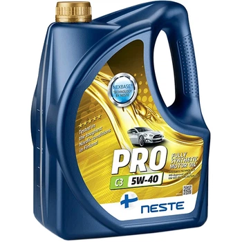 Олива моторна Neste Pro 5W40 C3 API SN, SM/CF синтетична 4л