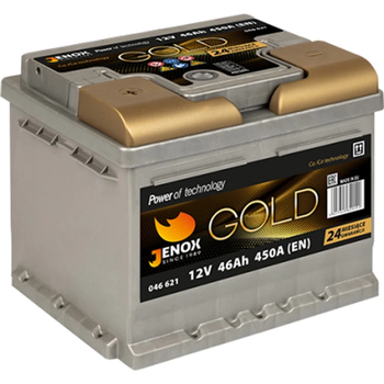 Аккумуляторная батарея JENOX 6СТ-46 Низкополая Gold