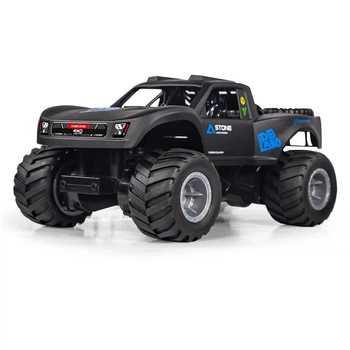 Радиоуправляемая машинка-амфибия JJRC Q156 (1:16) для суши и воды Черный с синим (ЕДМ-182-11)