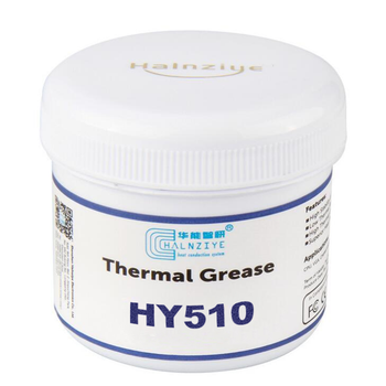 Термопаста HY-510 150г серого цвета теплопроводная паста для процессора и видеокарты охлаждения (YU-GT_33A)
