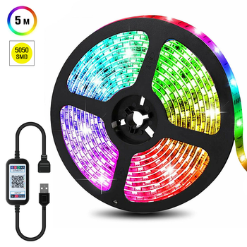 Світлодіодна стрічка Inspire RGB LED USB 5V 5 м (bt50r5)