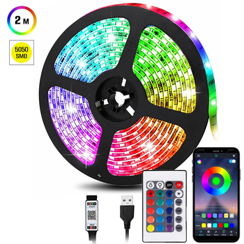 Світлодіодна стрічка Inspire RGB LED USB 5V 2 м (24bt50r2)