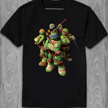 Футболка Черепашки Ніндзя - Ninja Turtles PG05310 goodreclama L Чорний