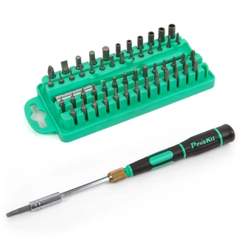 Викрутка з набором біт Pro'sKit SD-9828 (55 шт.)