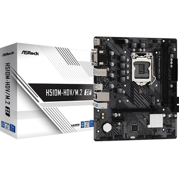 Материнская плата ASRock H510M-HDV/M.2 SE Socket 1200