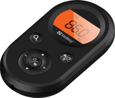 Radioodtwarzacz Sandberg Pocket Radio FM+AM Recharge Black (5705730421020)