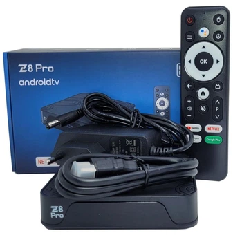 Смарт -приставка Z8 Pro, Android 12 2/16Гб, телеприставка tv