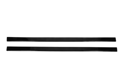Универсальная накладка на боковые пороги DPT Lower Lip Black (черный глянец)