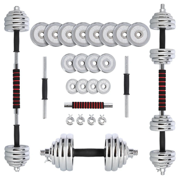 Zestaw sztangielki - sztanga HMS STC30 w walizce 32 kg (5907695540284)