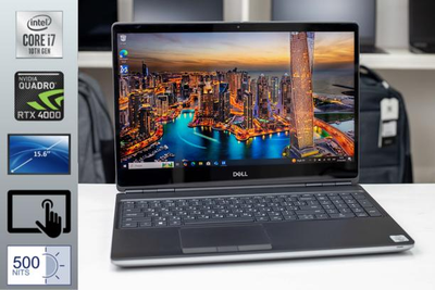 Ноутбук Dell Precision 7550 i7-10850H 32RAM 512SSD RTX4000 FHD IPS Touch 15,6" Б/В