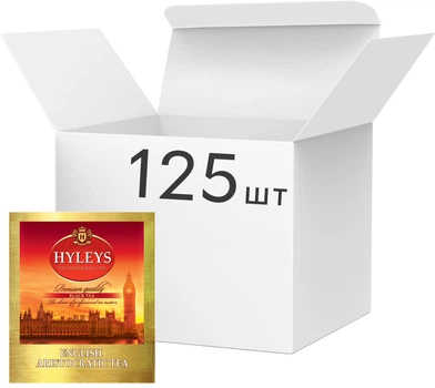 Чай черный Hyleys Английский Аристократический 125 пакетиков по 2 г (4791045010005)