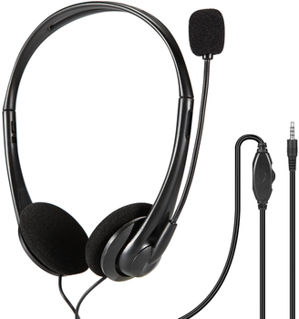 Słuchawki przewodowe Freestyle FH2010 Black (5907595456425)