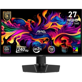 Монитор 26.5" MSI MAG 271QP QD-OLED QHD OLED 240Hz (MAG 271QP QD-OLED X24)