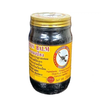 Черный тайский бальзам Thai Herb с Ядом Скорпиона 200г