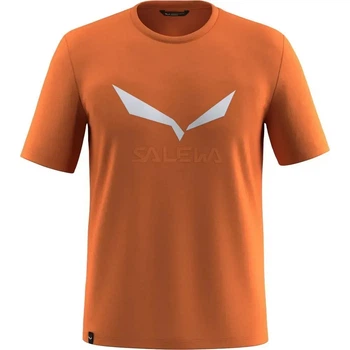 Футболка Salewa Solidlogo Dri-Rel M S/S S Оранжевый (1054-013.012.1241)