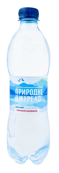 Вода минеральная «Природне Джерело» сильногазированная, 500 мл