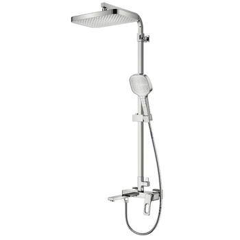 Душевая система тропический душ Koer KB-56031-01 хром KR5438