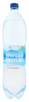 Вода минеральная "Природный Источник" сильногазированная, 1.5 л