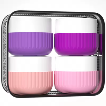 Набор емкостей для косметики 4х50ML ( 4 шт.) purple 3DTOYSLAMP