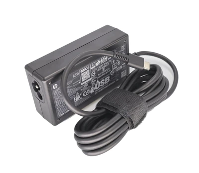 Блок питания (зарядка) для ноутбука HP 65W (5V-3A; 9V-3А; 12V-5A; 15V-4.33А; 20V-3.25А; USB Type-C) TPN-CA21