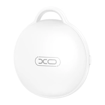 Умный брелок XO Anti-Lost для поиска ключей интеграция с Apple Find My аккумулятор 210 мАч Белый (L1144)
