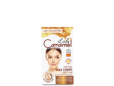 Віск для депіляції LADY CARAMEL 12шт обличчя Аргана