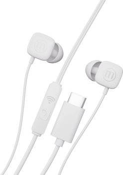 Навушники Maxell Square+ USB-C White (MXSSQW)