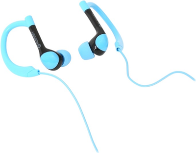 Słuchawki Platinet Sport Earphones Blue (PM1072BL)