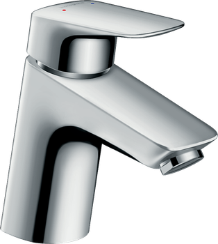 Смеситель hansgrohe Logis для раковины со сливным гарнитуром, хром 71070000