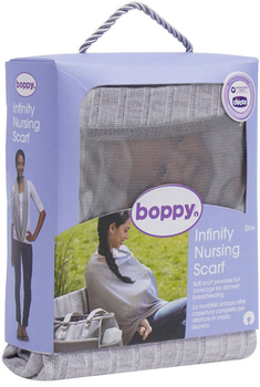 Szal do karmienia Chicco Boppy Infinity Grey (8058664124541)