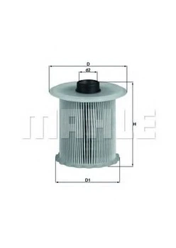 Паливний фільтр Knecht/MAHLE (KX81D)